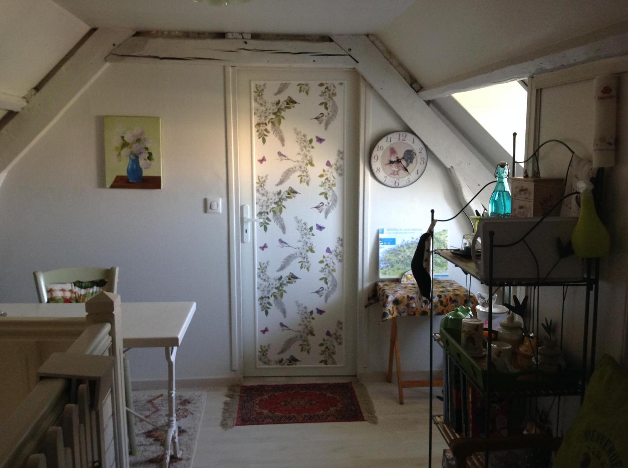Le Jardin Des Poules Bed & Breakfast Thiétreville Exterior foto